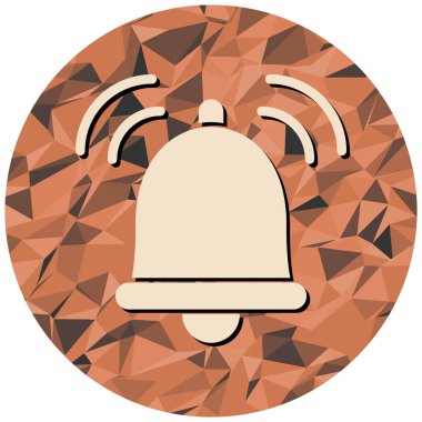 Çalar saat simgesi. vektör illüstrasyonu