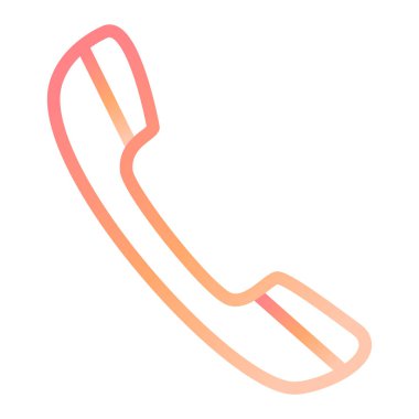 - Telefon. Web simgesi basit illüstrasyon