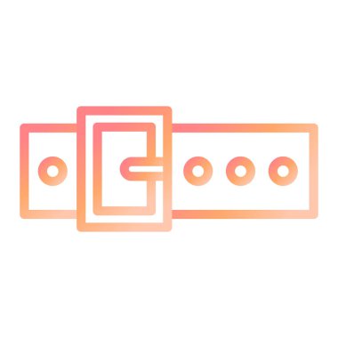 kemer modern simge vektör illüstrasyonu 