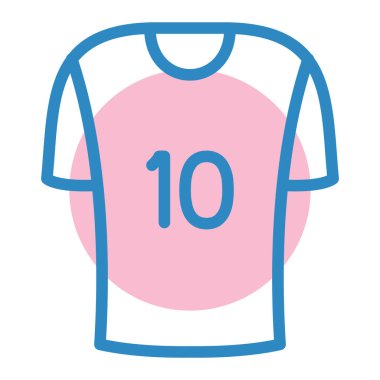 Futbol. Web simgesi basit illüstrasyon