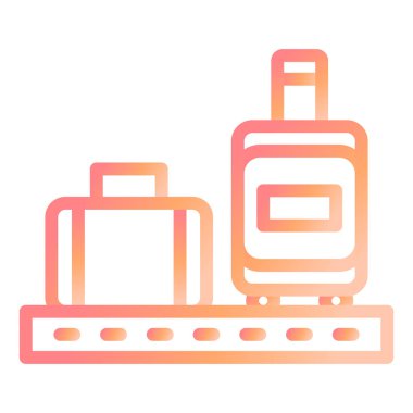  Sandık Modern simge vektör illüstrasyonunu kontrol et 