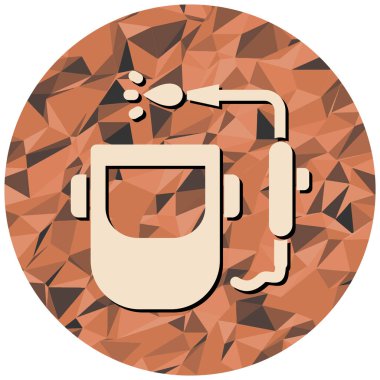 cep telefonu simgesi. düz dizayn biçimi 10