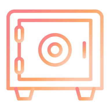 güvenli ve güvenli vektör simgesi