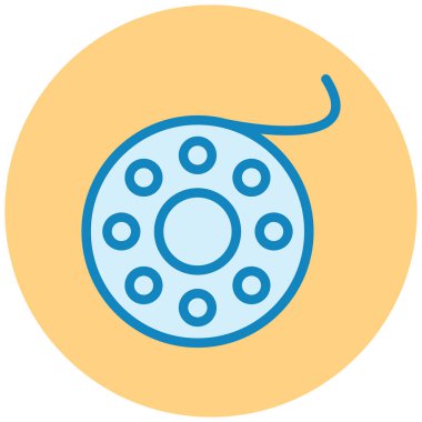 pizza. Web simgesi basit illüstrasyon