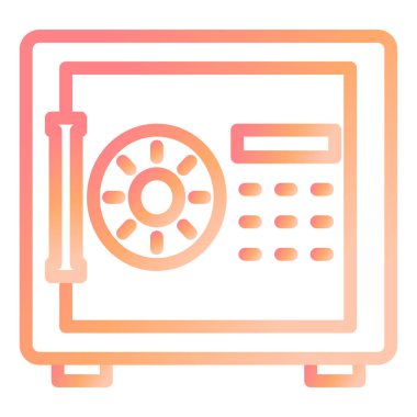  Boxmodern simge vektör illüstrasyonu 