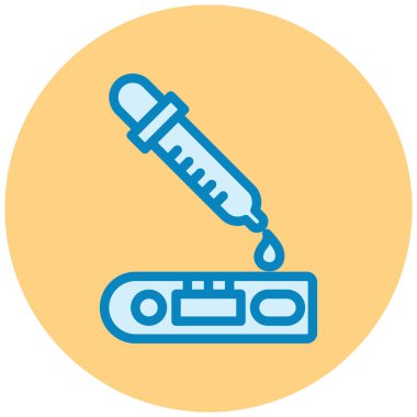 Bırakma simgesi, vektör illüstrasyonu basit tasarım