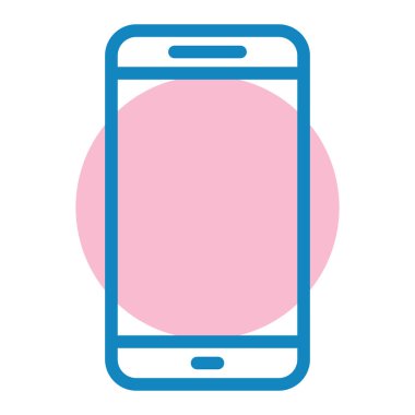 Cep telefonu. Basit resimleme