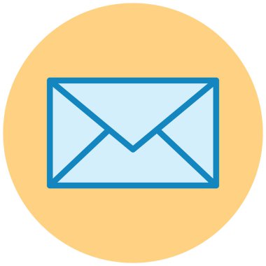 posta simgesi, vektör illüstrasyonu