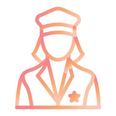 Doktor. Web simgesi basit illüstrasyon