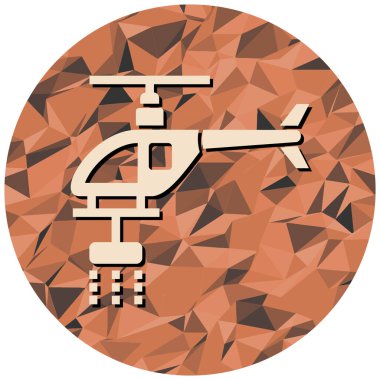 Modern simge işaretinin vektör illüstrasyonu.