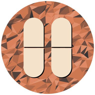 Basit vektör illüstrasyonu, web simgesi 