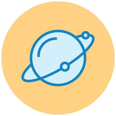 Boşluk. Web simgesi basit illüstrasyon