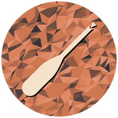 Kırmızı ve beyaz biberin vektör çizimi