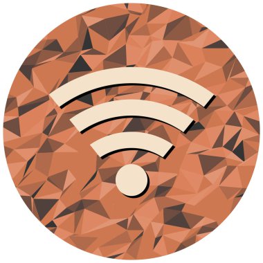 wifi simgesi vektör illüstrasyonu