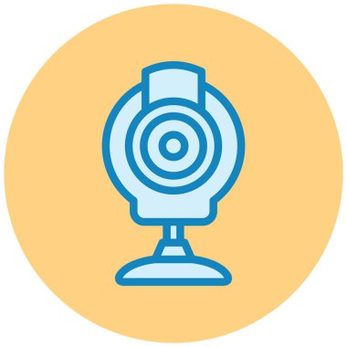 Web kamerası. Web simgesi basit illüstrasyon