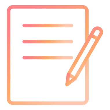 İmzala. Web simgesi basit illüstrasyon 