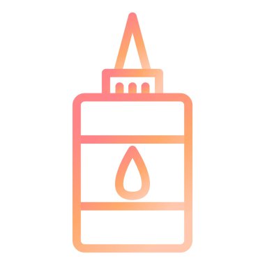 Sıvı Yapıştırıcı Modern ikon vektör çizimi 