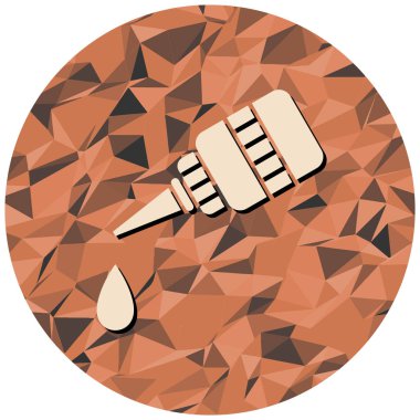 Modern b 'nin vektör illüstrasyonu eksik simgesi