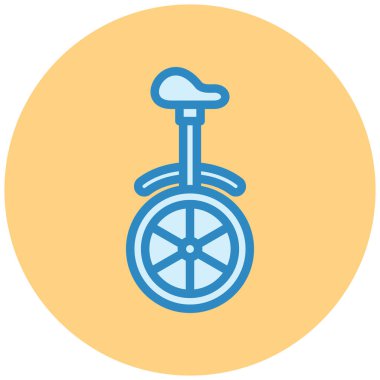 Bisiklet. Web simgesi basit illüstrasyon