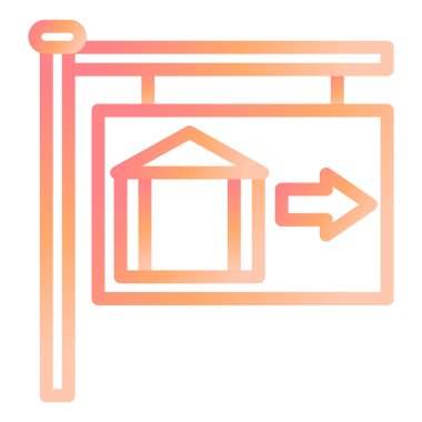 İmza panosu modern ikon vektör illüstrasyonu 