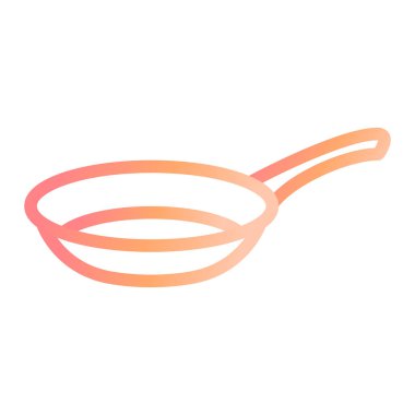 Pan modern simge vektör illüstrasyonu 