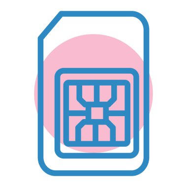 cep telefonu ikonu vektör illüstrasyonu