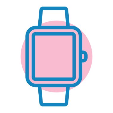 Akıllı çocuk. Web simgesi basit illüstrasyon