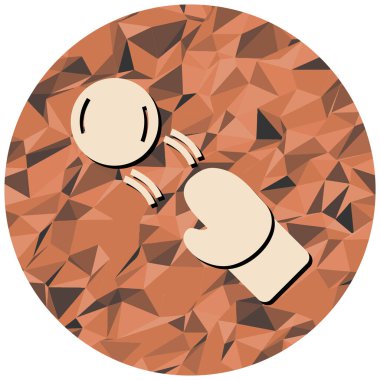 Bir büyüteçin vektör çizimi