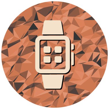 akıllı saat simge vektör illüstrasyon tasarımı