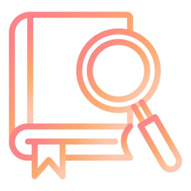 sözlük. Web simgesi basit illüstrasyon 