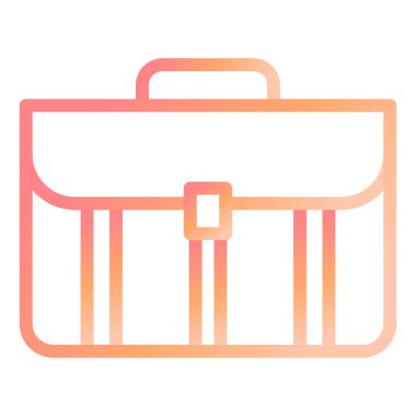 Portföy modern simge vektör çizimi 