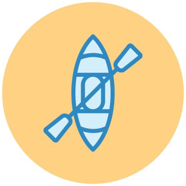 Kano. Web simgesi basit illüstrasyon