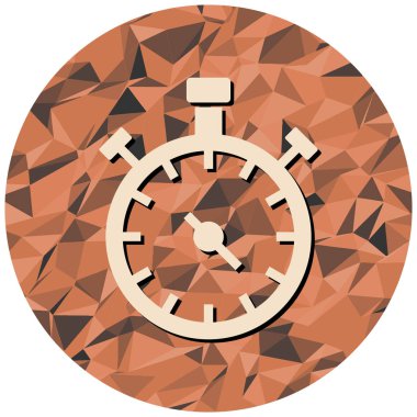 Kronometre Web simgesi basit tasarım