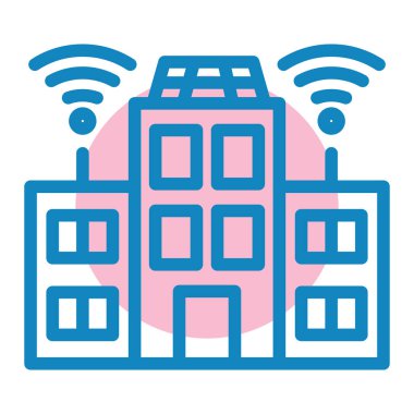 wifi paylaşım simgesi vektör çizimi