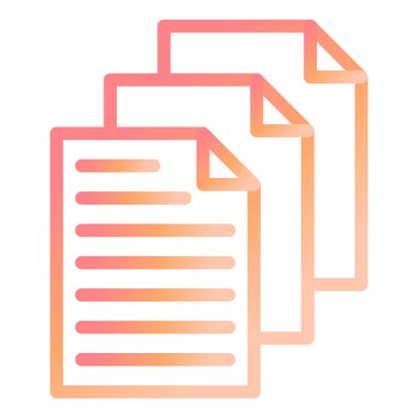 belge modern simge vektör illüstrasyonu 