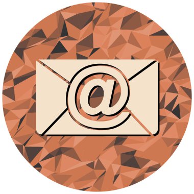 posta simgesi, vektör illüstrasyonu