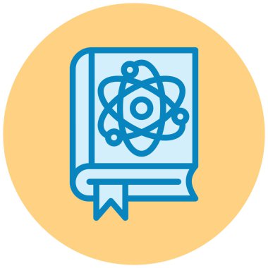 Kitap. Web simgesi basit illüstrasyon