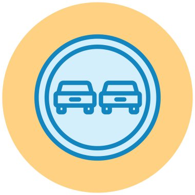 araba vektör simgesi modern illüstrasyon