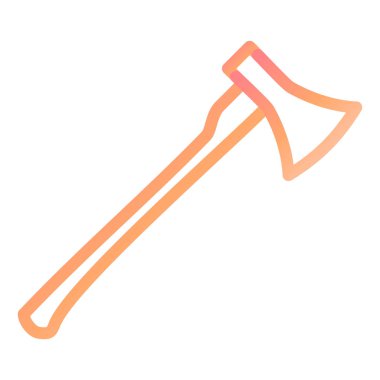 Balta simgesi. Vektör illüstrasyonu