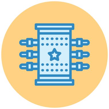 Sinema. Web simgesi basit tasarım