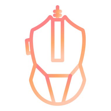 Oyun Fare. Web simgesi basit illüstrasyon 