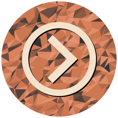 ok simgesi vektör illüstrasyonu