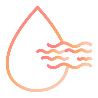 Nem simgesi vektör çizimi