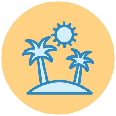 Kumsal. Web simgesi basit illüstrasyon