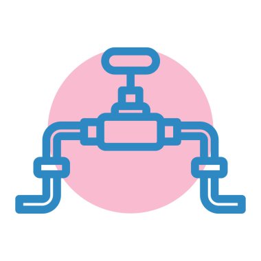 su tankı simgesi, vektör illüstrasyonu