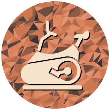 Modern simge işaretinin vektör illüstrasyonu.