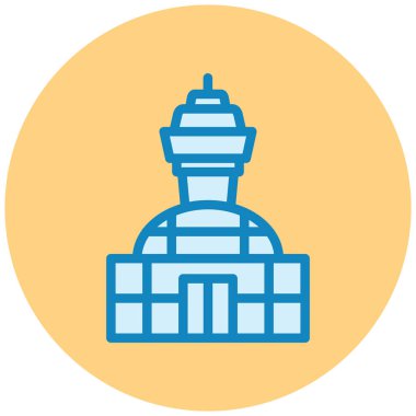 Bir kilise simgesinin vektör illüstrasyonu