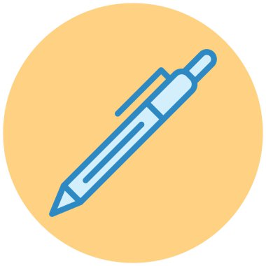 kalem ağı simgesi basit illüstrasyon