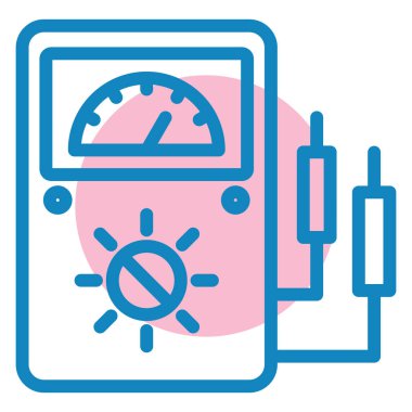 Güç. Web simgesi basit illüstrasyon