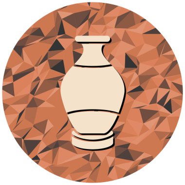 Basit vektör illüstrasyonu, web simgesi 